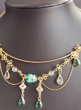 遇见项圈子衿合金吊坠