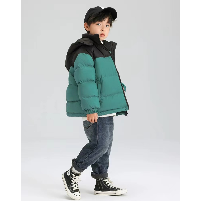 衣依纸样1102款大童保暖带帽面包羽绒服纸样缝纫裁剪样板图DIY1:1,淘宝优惠券,粉丝福利购,淘宝优惠卷