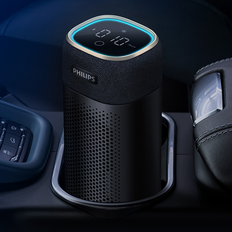 philips飞利浦趣车族专卖飞利浦车载空气净化器适用宝马新车消毒汽车除细菌异味新车S76011