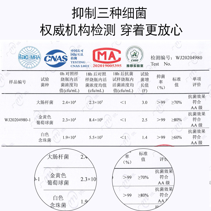 防辐射服银纤维男女长袖T恤秋衣秋裤隐形内穿内衣抑菌正品防护5G-图2