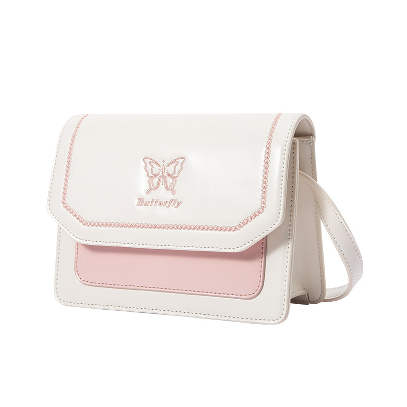 森马包包小方包女2024新款质感时尚蝴蝶斜挎包日常简约通勤单肩包,淘宝优惠券,粉丝福利购,淘宝优惠卷