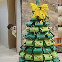 Net Red Cardboard Handmade Diy Homemade Tree Children Home 1 8m Large Christmas Mall Decorative Items