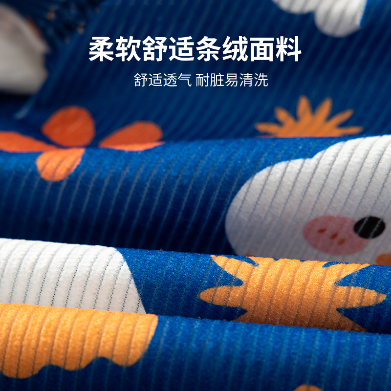 Jingqi baby's waterproof and anti-dirty apron is worn backwards