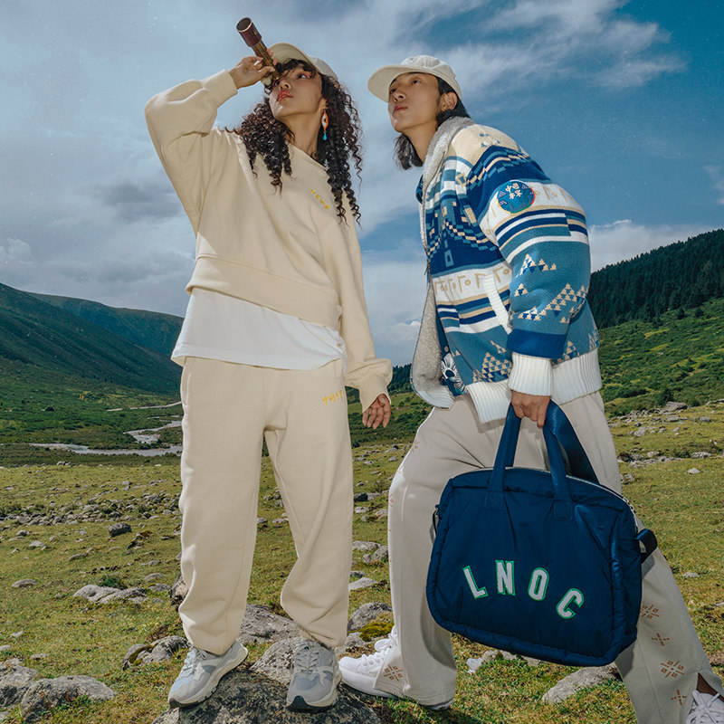 Lining/李宁正品2023春季新款男女时尚印花休闲单肩拎包ABDT045,淘宝优惠券,粉丝福利购,淘宝优惠卷