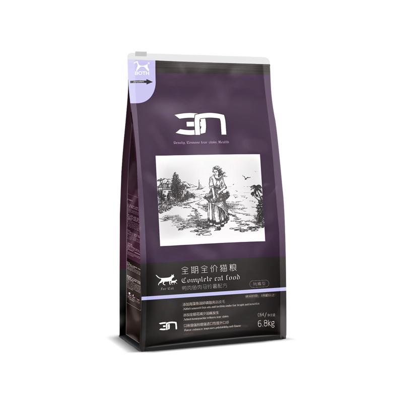 BOTH-N3海藻 C64全期猫粮鸭肉鱼肉猫粮6.8kg幼猫成猫粮猫挑嘴猫粮