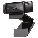 Logitech, камера видеонаблюдения, ноутбук, микрофон, C920