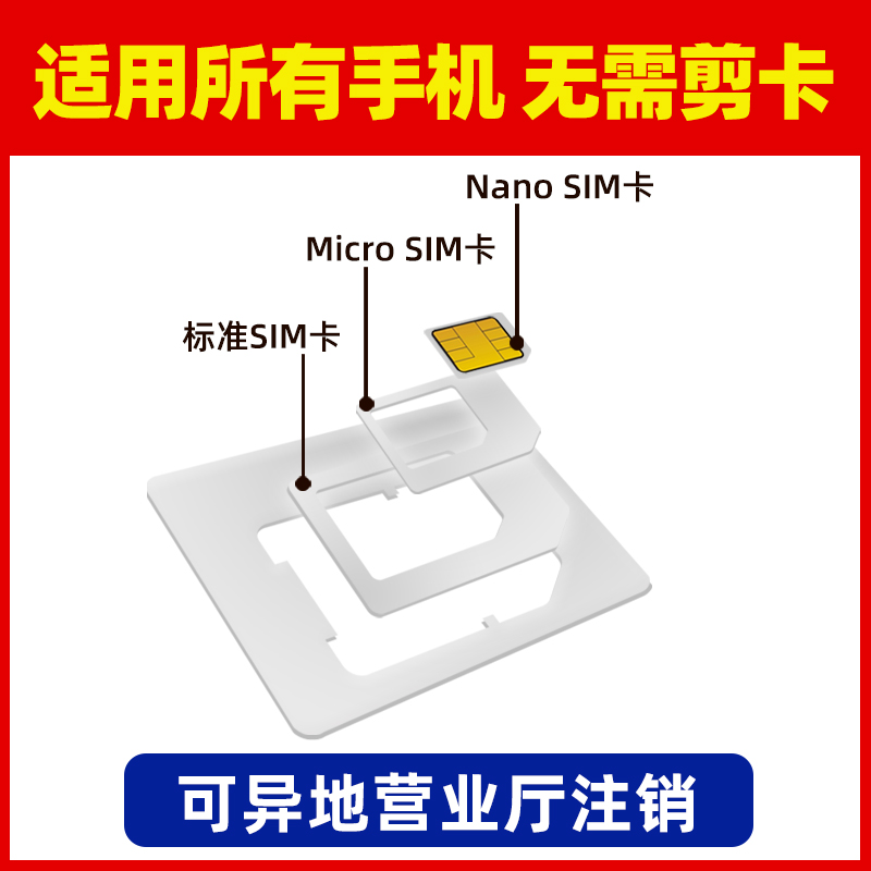 联通流量卡电话卡手机卡5g无线纯流量上网卡大王卡全国通用不限速-图3