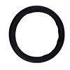 Silicone steering wheel cover for automobile universal D-shaped circular steering wheel four seasons universal car steering wheel handle cover