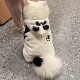 Border Collie Dog Clothing Panda Medium and Large Dog Labrador Winter Samoyed Clothing Pet Big Dog Autumn and Winter Clothing