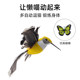 Cat toy electric cat tease stick long pole self-pleasure relief artifact automatic rotating butterfly bird replacement cat supplies