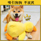 Dog toys sound, bite-resistant, charging duck, small and medium-sized dogs, corgi teddy, pet cat, energy-consuming and boredom-relieving artifact