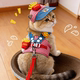 Cat traction rope, cute harness, special cat walking rope for kittens to go out, anti-breakaway pet, can pull clothes