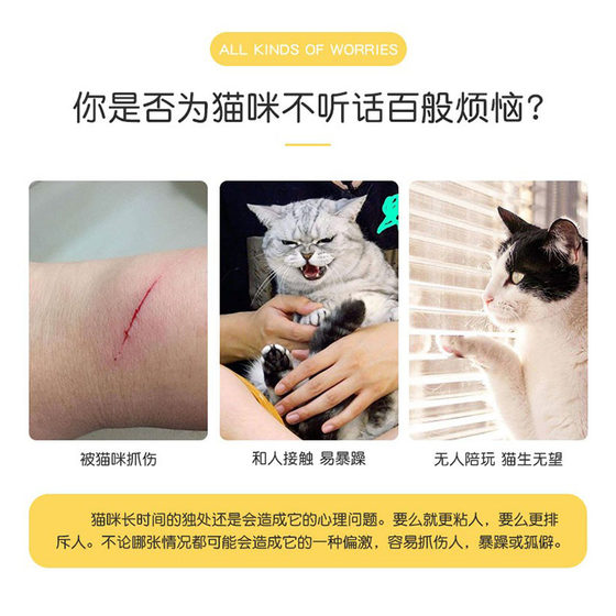 Amoer wire cat teaser stick is flexible and durable