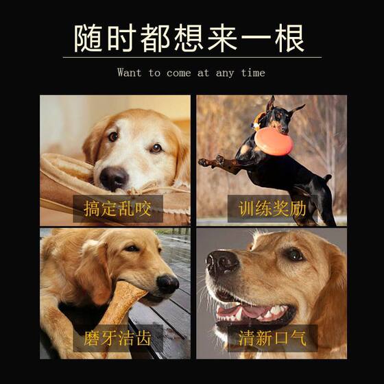 Dog molar stick bone bite resistant dog chew gum small dog