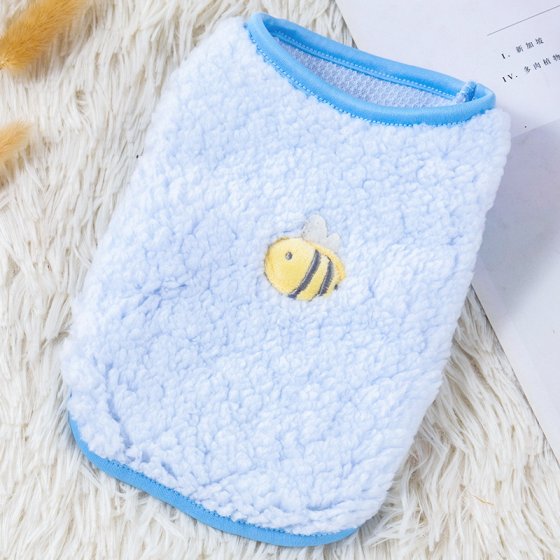0-3 months old baby cat clothes, autumn and winter warm and cold-proof newborn pet newborn baby dog ​​and kitten vest