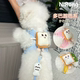 Dog leash anti-off vest type harness for kittens, small and medium-sized dogs Teddy Bichon Pomeranian out walking dog leash