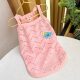 Cute Hollow Suspender Pet Dog Schnauzer Bichon Teddy Kitten Clothes Spring and Summer Thin Vest