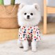 Cute thin summer clothes for dogs and cats to prevent hair loss