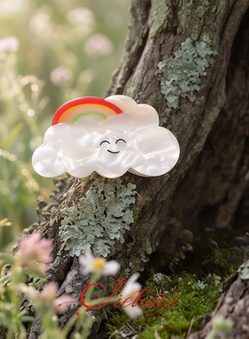 晴雨小记Cielune云朵醋酸抓夹