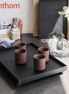 zenthom/Ferm LIVING BON WOODEN TRAY实木置物托盘 茶盘 咖啡盘