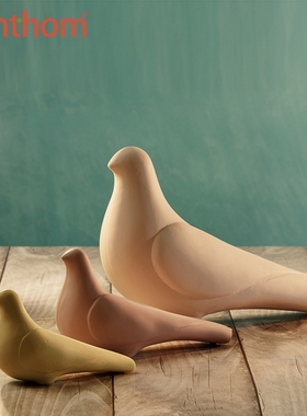 zenthom/希腊和平鸽雕像陶土欧式软装摆件