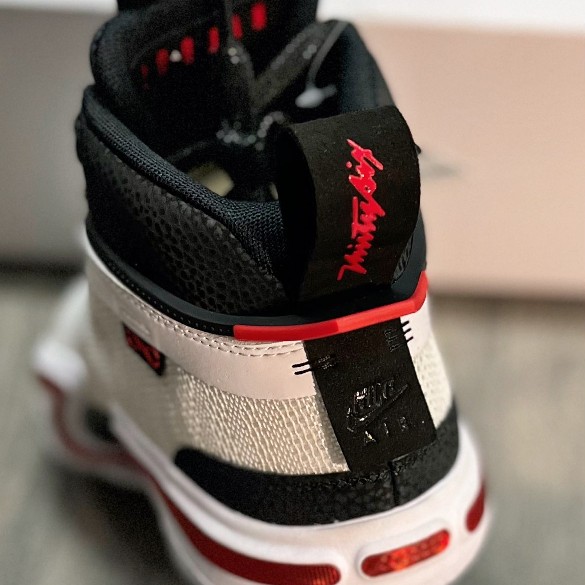 Air Jordan 36 AJ36 白红 减震防滑 高帮实战篮球鞋 DA9053-100 - 图2