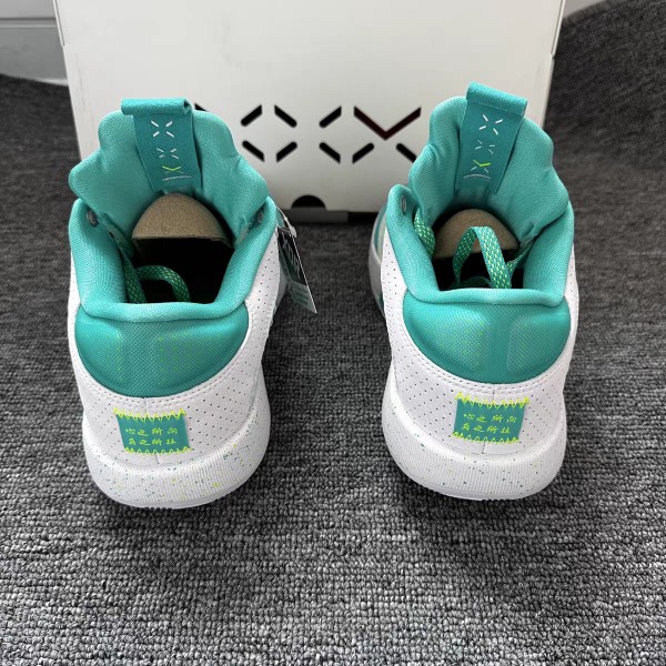 Air Jordan 35 AJ35 薄荷绿 郭艾伦 男低帮实战篮球鞋DJ2994-100 - 图2