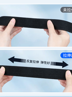 米乐奇弹力魔术贴绷带运动护膝护腕护肘膝盖小腿绑腿带加压固定带