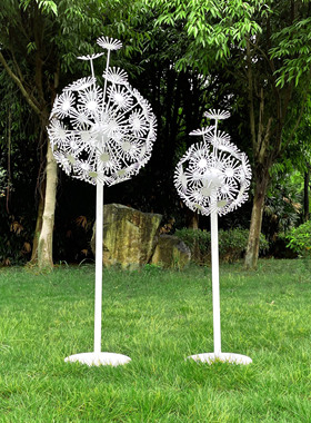 镂空庭院装饰摆件不锈钢田园