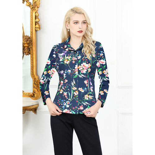 高品质时尚个性妈妈的花衣服0368D6670 - 图1