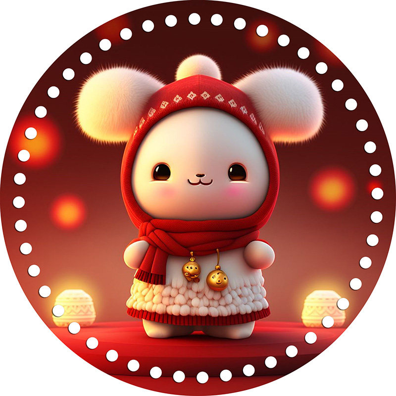 12/15/18厘米圆形亚克力水晶底盖板打孔发泡藤条手工编织筐子材料,淘宝优惠券,粉丝福利购,淘宝优惠卷