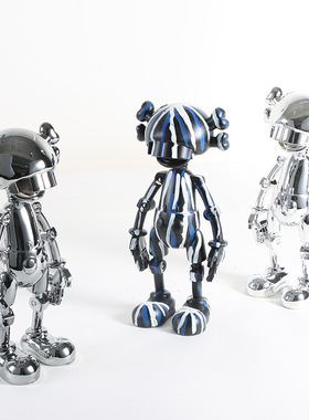 树脂装饰现代客厅公仔