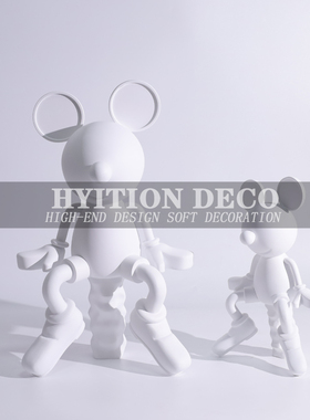 树脂装饰卡通电视柜坐姿米奇