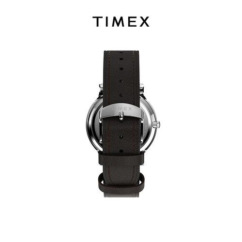 TIMEX天美时Main Street系列简约手表石英商务皮革男表TW2W43700 - 图2