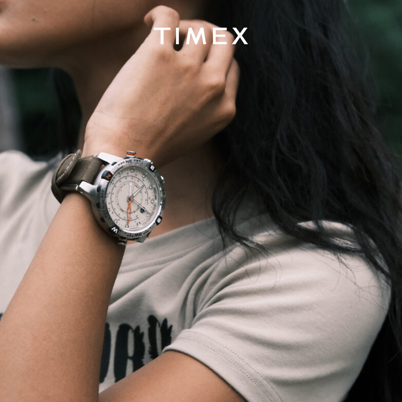 经典热门款，Timex 天美时 Adventure系列 T2N721 多功能户外夜光男表