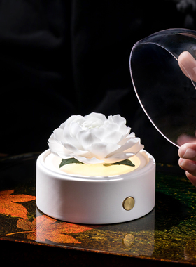非遗手工陶瓷花可定制扩香灯礼物