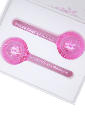 Crystal Ice Roller Facial Massage Balls Eye Lifting Massager