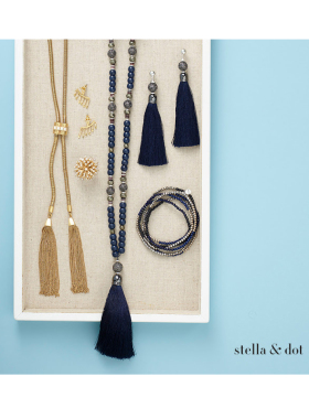 【UR CHOICE】GENUINE●SD正品原包装Antonia Tassel流苏原石项链