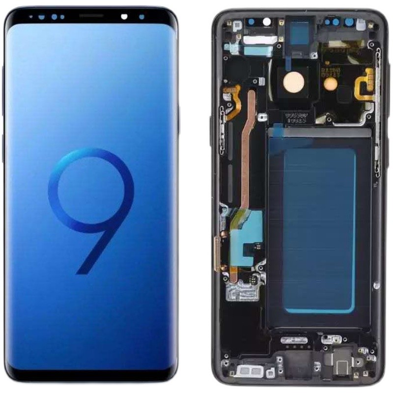 维修三星手机S8+S9S9+S10s10+G9550屏幕总成内屏显示换外玻璃触摸-图2