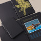 DIY blank handmade photo album, kindergarten graduation growth commemorative album, primary school student black cardboard coil, graduation archive album, couple storage album, sixth grade classmate recording Polaroid postcard