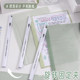 Gradient color rotating side opening PP folder A4