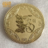 Детские монеты для новорожденных, сувенир, китайский гороскоп, подарок на день рождения