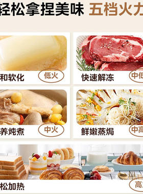 美的微波炉2026新款家用小型变频速热静音旋钮平板式一级能效M18G