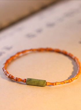 橄榄竹节寿山石幸运考试考研上岸