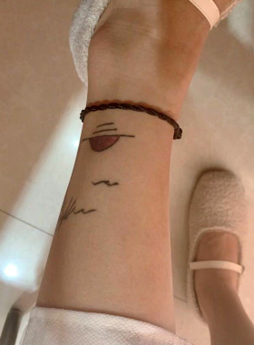 男女红绳脚链韩版简约