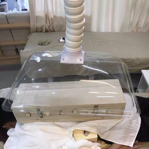艾灸排烟系统养生馆排烟器万向定位竹节管吸烟罩烟雾净化吸气设备 - 图2