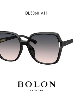 bolon暴龙眼镜潮蝶形时尚