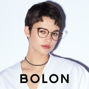 【免费配度数】暴龙杨紫同款钛材质近视眼镜框男猫眼镜架女BT6035