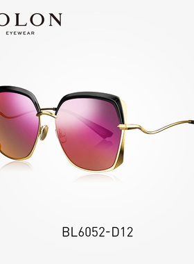 bolon暴龙太阳镜女明星同款个性