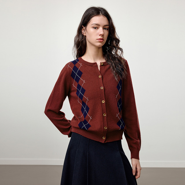 【李佳琦直播间】KBNE仿牛角扣毛呢外套/针织开衫/半身裙